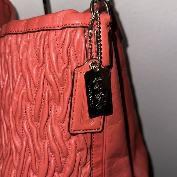 Coach Madison Phoebe Leather Satchel - Picture 7 of 12